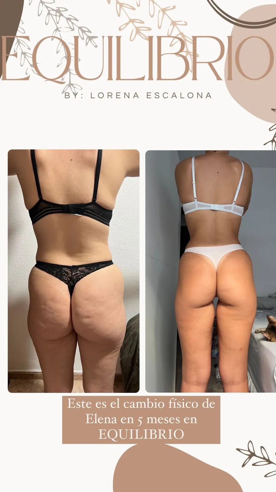 Antes y después de Elena
